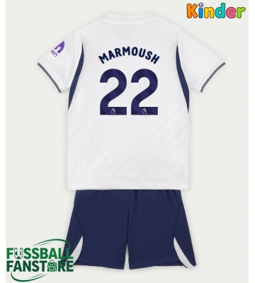 Tottenham Hotspur Omar Marmoush #22 Replik Heimtrikot Kinder 2026-27 Kurzarm (+ Kurze Hosen)